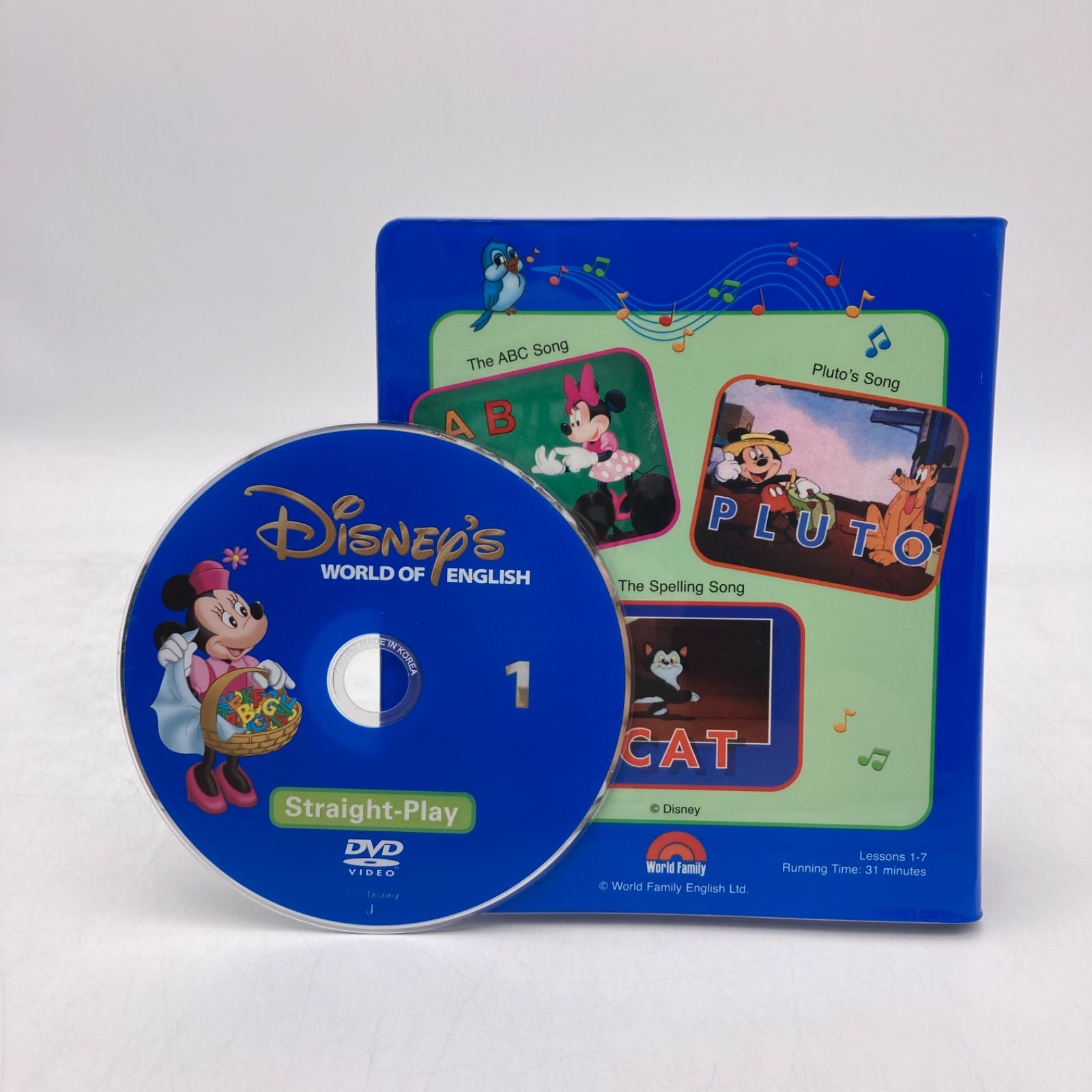 ストレートプレイ DVD　新子役　字幕付　ディズニー英語システム　405105 ストレートプレイ DVD 新子役 字幕付 ディズニー英語システム