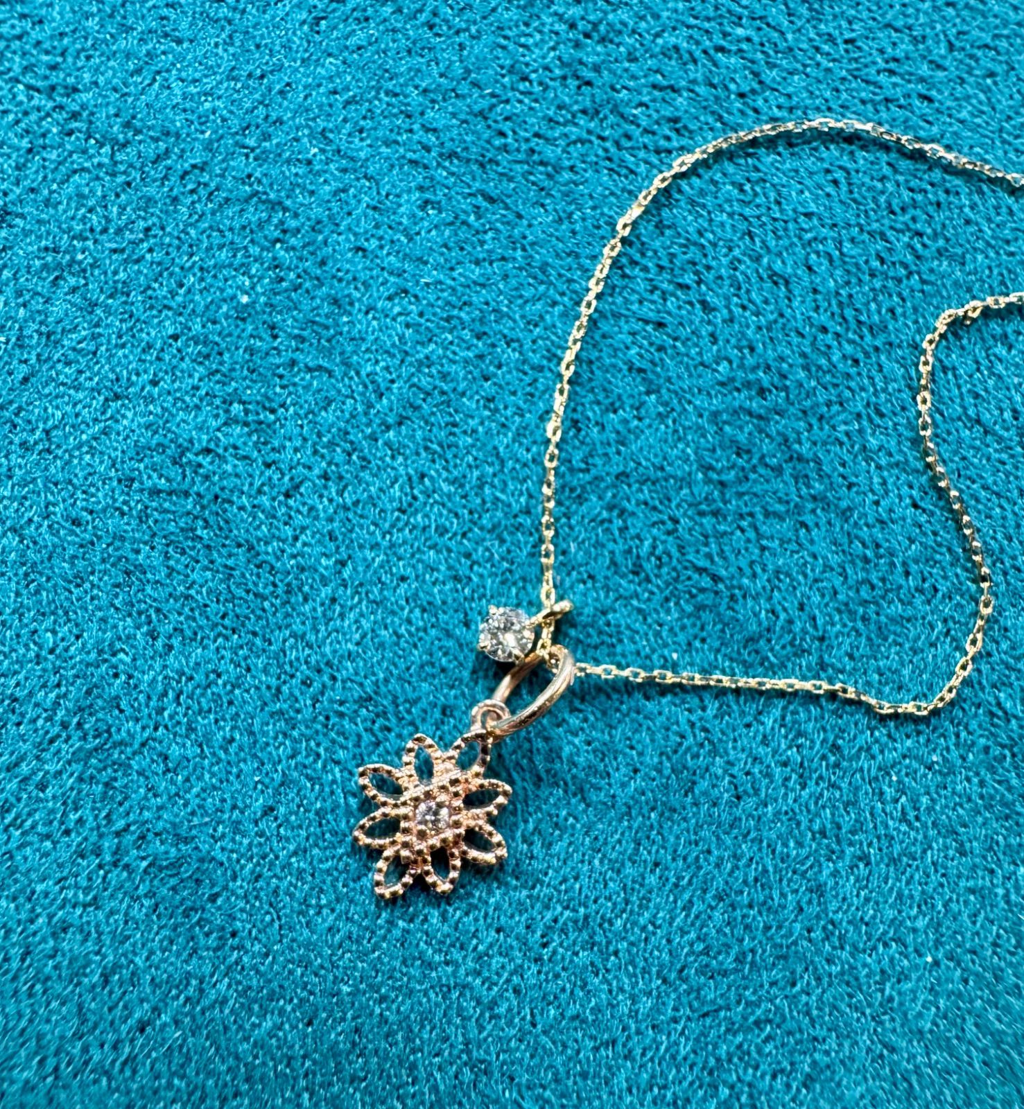 agete 透かしネックレス 専用です☆ Agete 透かしモチーフネックレス