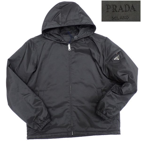 PRADA ナイロンジャケット SGM242 R132 1060 中綿 ジップアップ L 