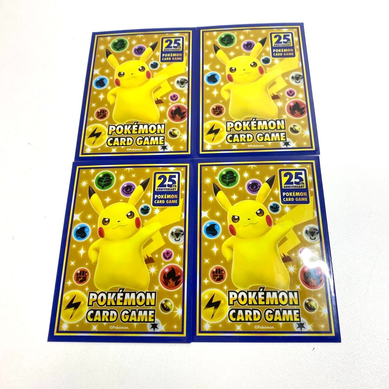 中古品】ポケモンカード ポケカ ピカチュウ V-UNION RRR 4枚 25th 25 
