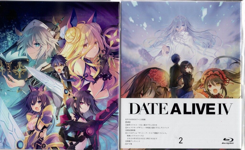 KADOKAWA アニメBlu-ray ソフマップ アニメガBOX 上巻数量 デート ア ライブIV Blu-rayBOX 上下 セット