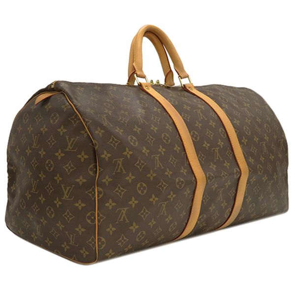 ✨極美品✨付属品有 ルイヴィトン ボストンバッグ モノグラム キーポル55 茶 ルイヴィトン LOUIS VUITTON ボストンバッグ キーポル 55