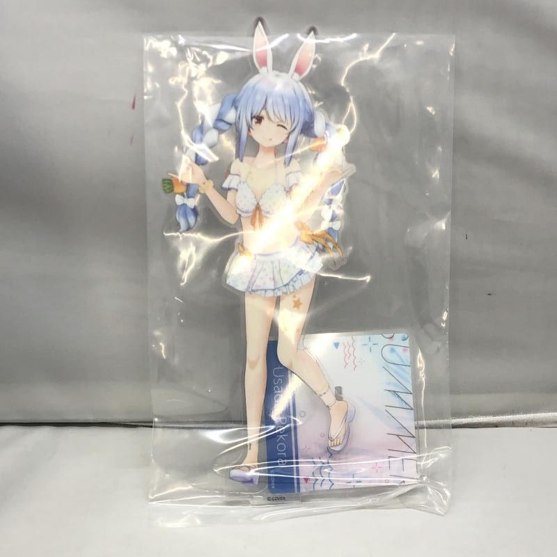 【中古】開封)カバー 兎田ぺこら 3Dアクリルスタンド シャイニーウェーブver. ホロライブ[97]