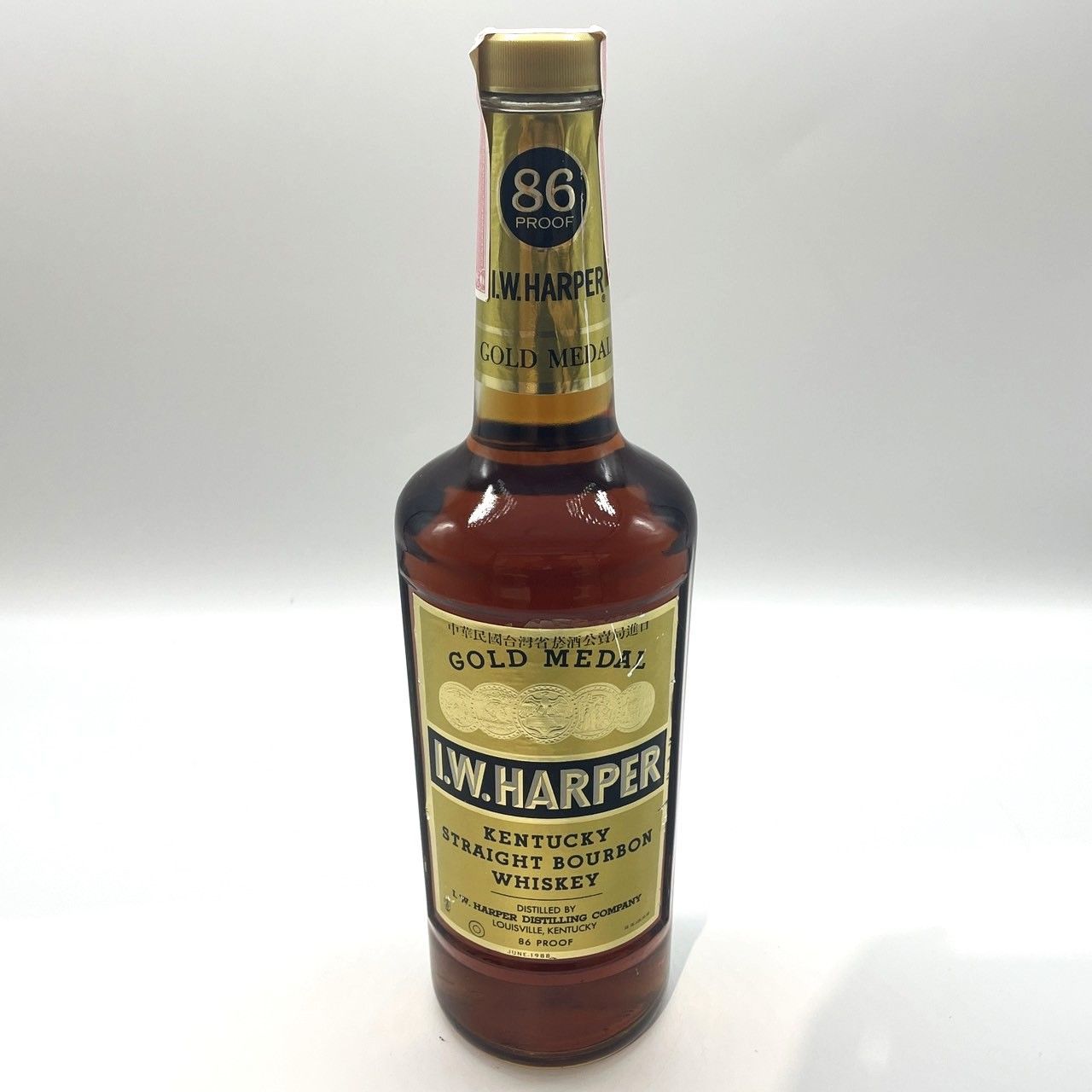 I.W.ハーパー ゴールドメダル 旧ボトル 43% 750ml 古酒 - メルカリ