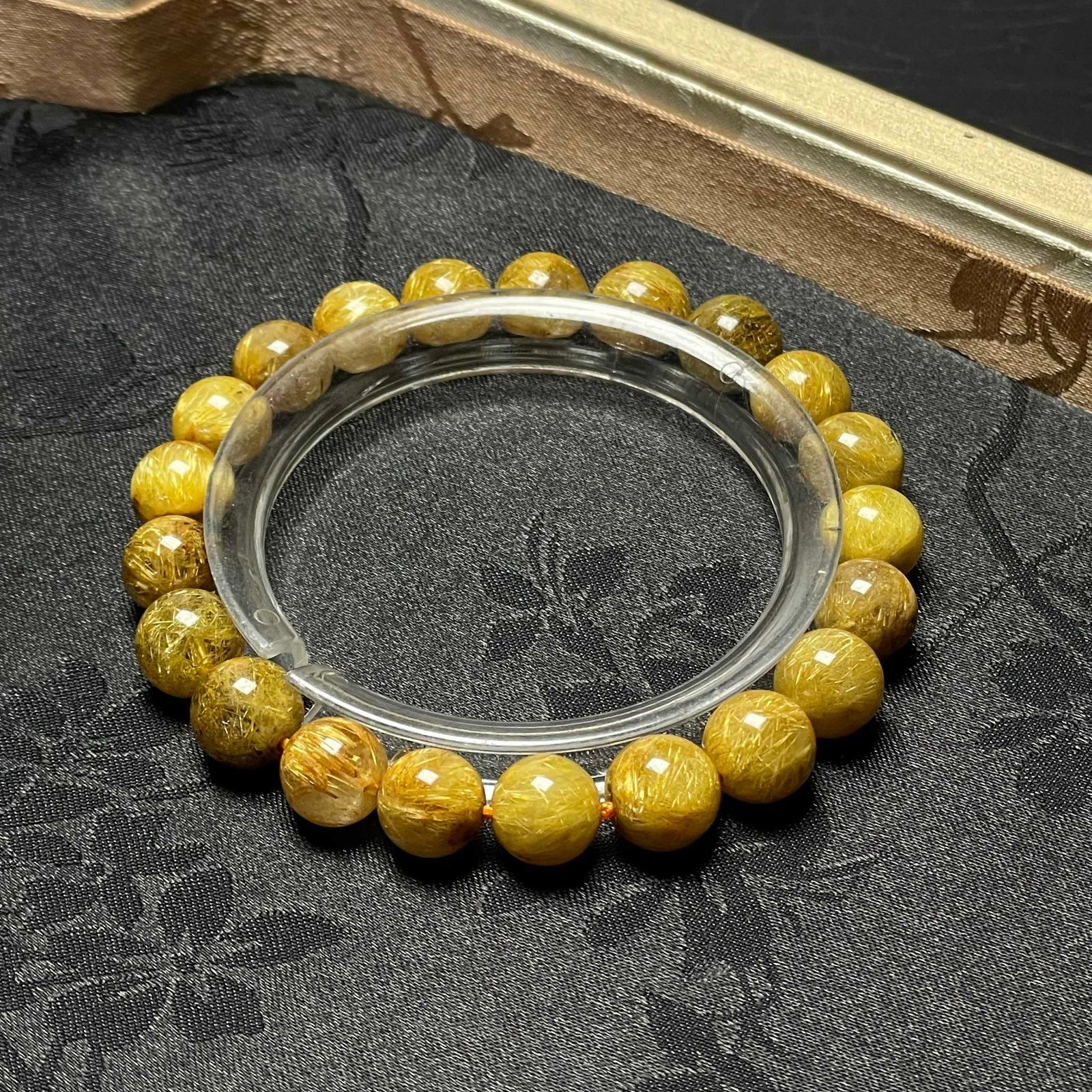 ! 満針ルチルクォーツ