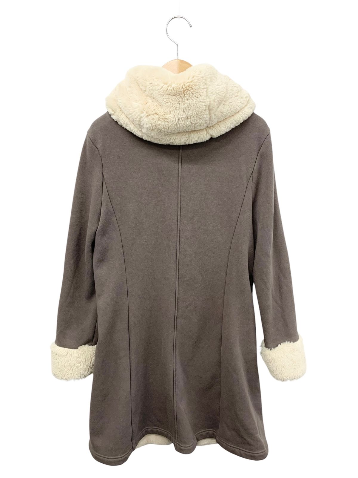 エムズグレイシー ボンバーヒートジャケットコート2023秋冬 グレー