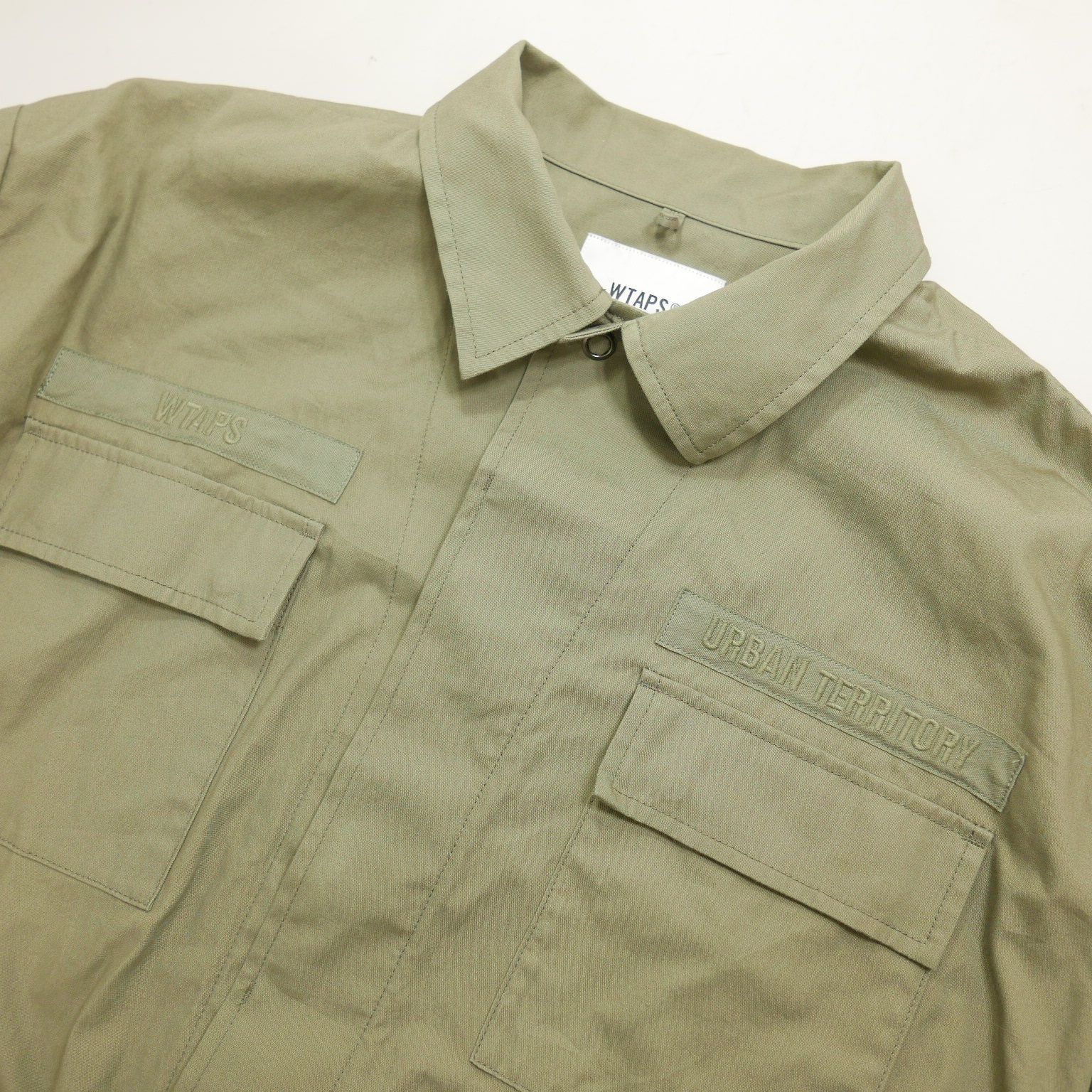 22SS WTAPS ダブルタップス JUNGLE 02 LS / COTTON. POPLIN メンズ 