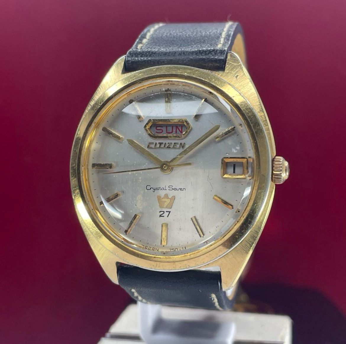60s CITIZEN クリスタルセブン 自動巻 C.G.P 日本製 腕時計 60s CITIZEN クリスタルセブン 自動巻 C.G.P 日本製 腕時計