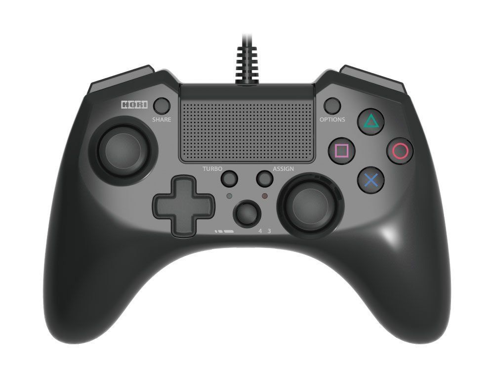 連射機能搭載 ホリ USB ホリパッドFPSプラス for PS4 ブラック