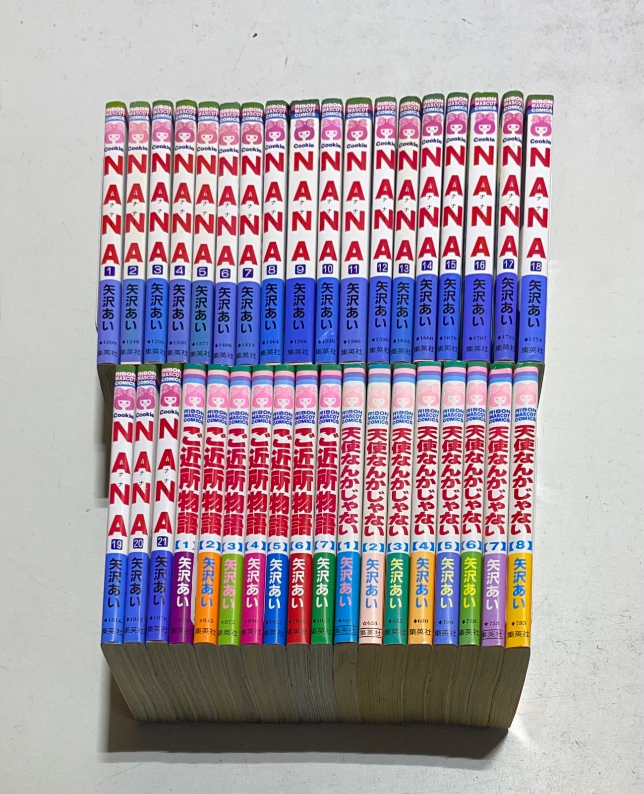 NANA - ナナ-+ご近所物語+天使なんかじゃない コミック 合計36巻