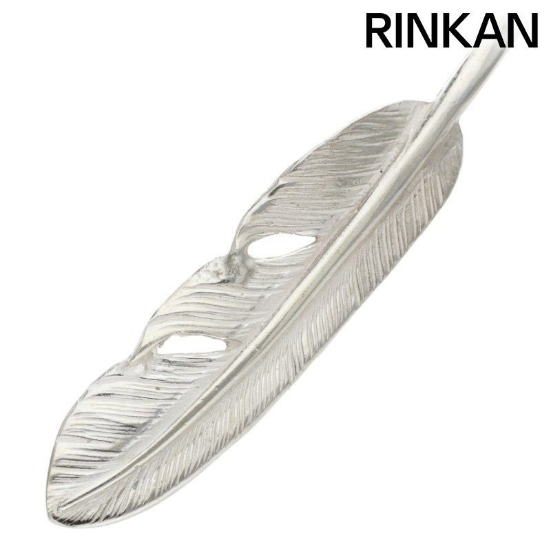 ゴローズ SVフェザー 小 右向き ネックレストップ メンズ 小