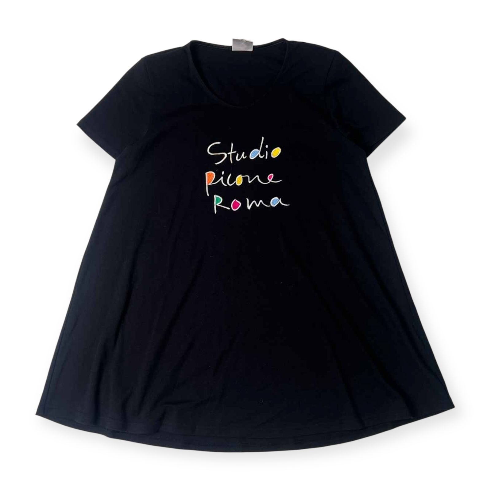 PICONE ピッコーネ　ビーズ装飾 長袖Tシャツ 黒 オンラインストア・店舗限定商品】Tシャツ|スタジオピッコーネ