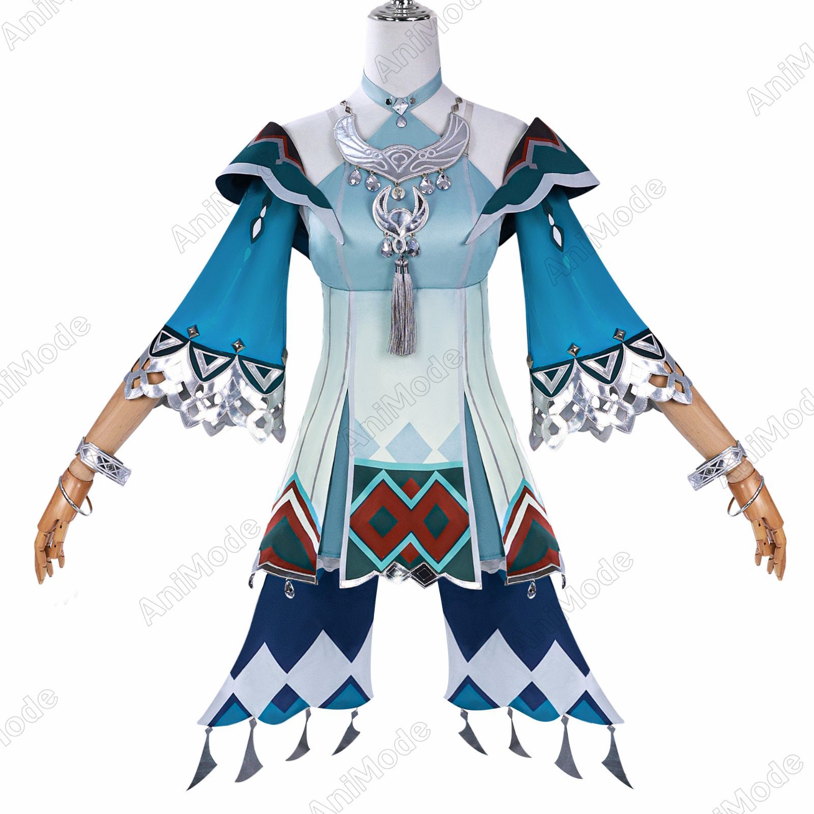 原神（Genshin） 藍硯/ランヤン コスプレ衣装 原神 キャラ衣装
