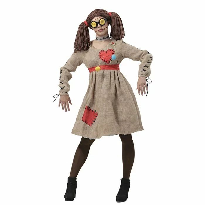 ハロウィン 衣装 レディース 案山子 女性用 傀儡 巫女 ハロウィン 仮装 舞台 ステージ コスチューム パーティー イベント コスプレ衣装 ハ