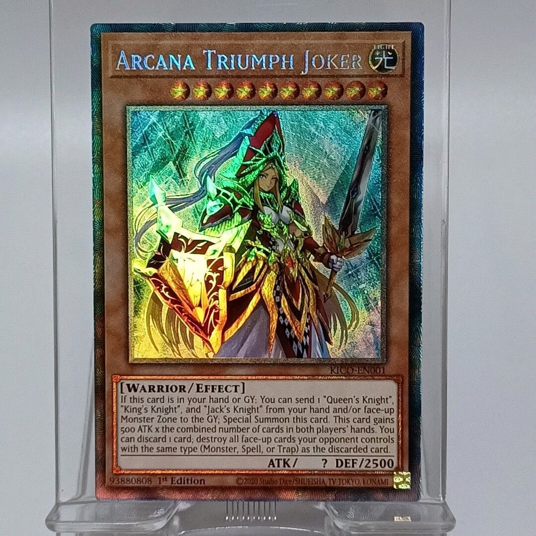 遊戯王 アルカナ・トライアンフジョーカー シークレットレア　PSA10 遊戯王 アルカナ トライアンフジョーカー シークレット PSA10
