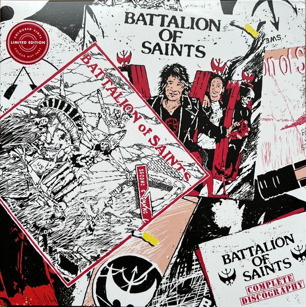米3discs LP Battalion Of Saints Complete Discography (Color Vinyl) PLATE018C Audio Platter 未開封 /00780