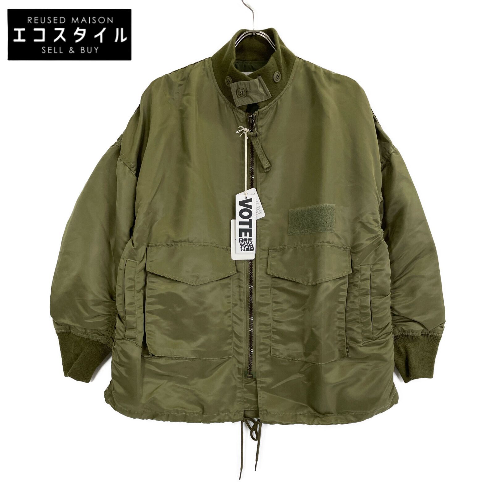 VOTE MAKE NEW CLOTHES ヴォートメイクニュークローズ ｶｰｷ G8 ｺｰﾁｼﾞｬｹｯﾄ 36