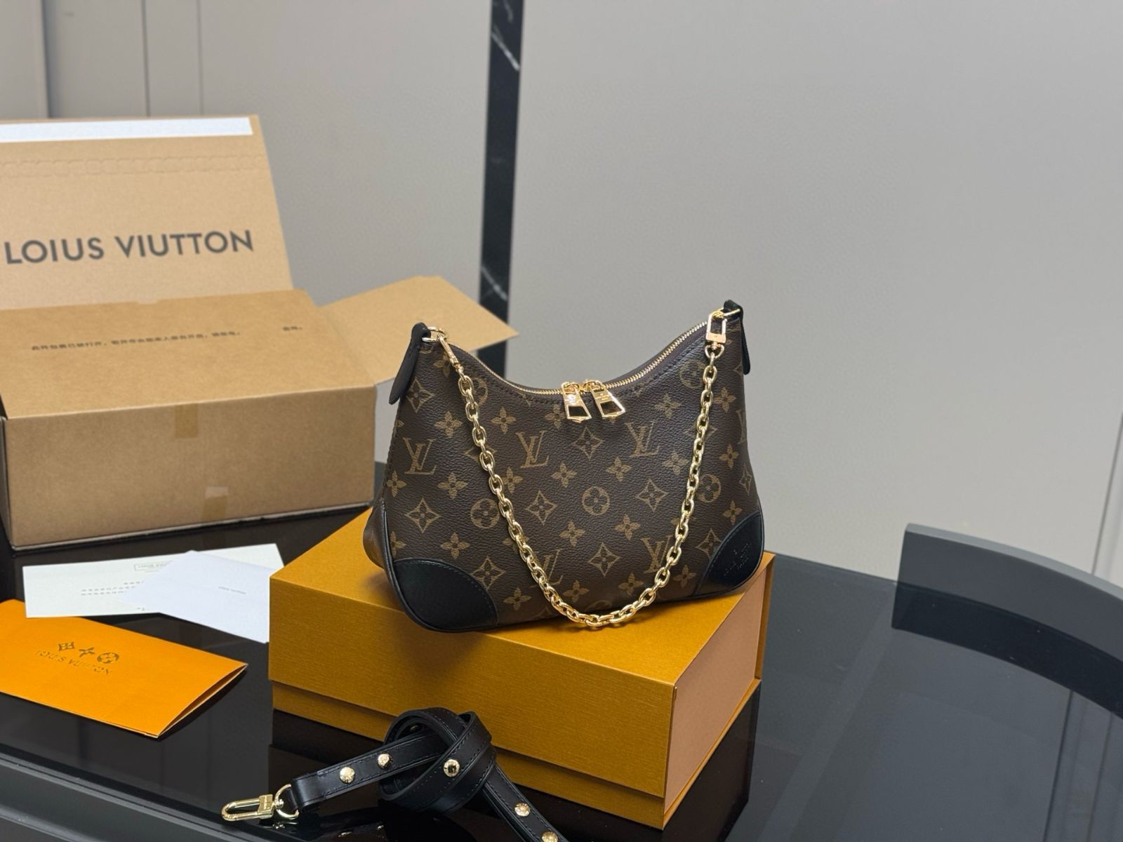 今日 LV Vintage Croissant Bag | LV ヴィンテージ クロワッサンバッグ-WT0輸入