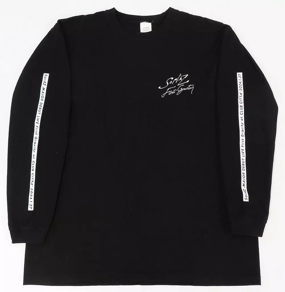中古】Tシャツ SorAZ ロンT ブラック XLサイズ 「バーチャル