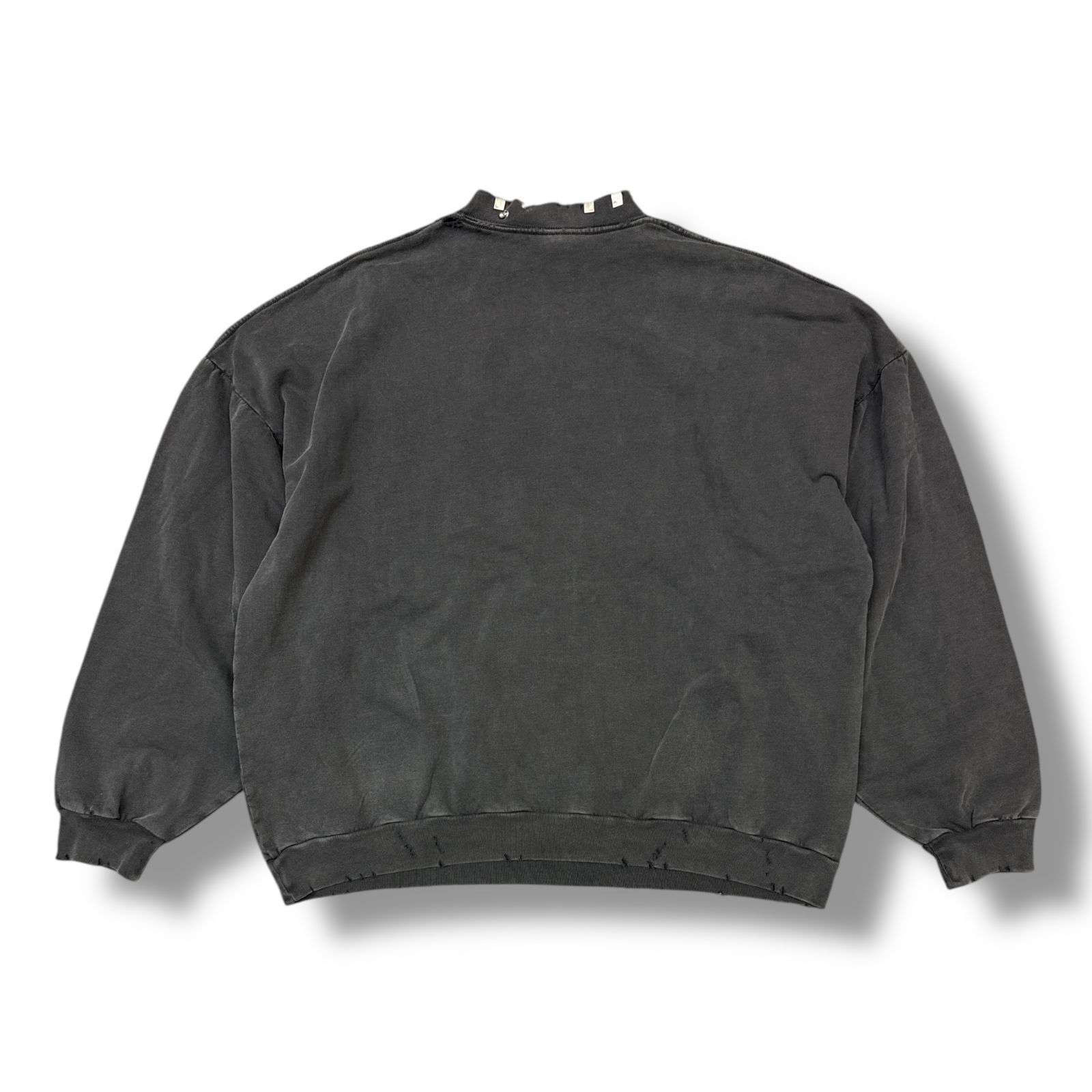 国内正規 BALENCIAGA 23AW ピアスデザインスウェット トレーナー 