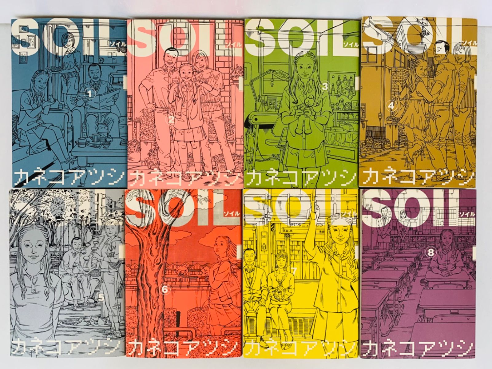 漫画コミック【SOILソイル 1-11巻・全巻完結セット】カネコアツシ★ビームコミックス☆エンターブレイン