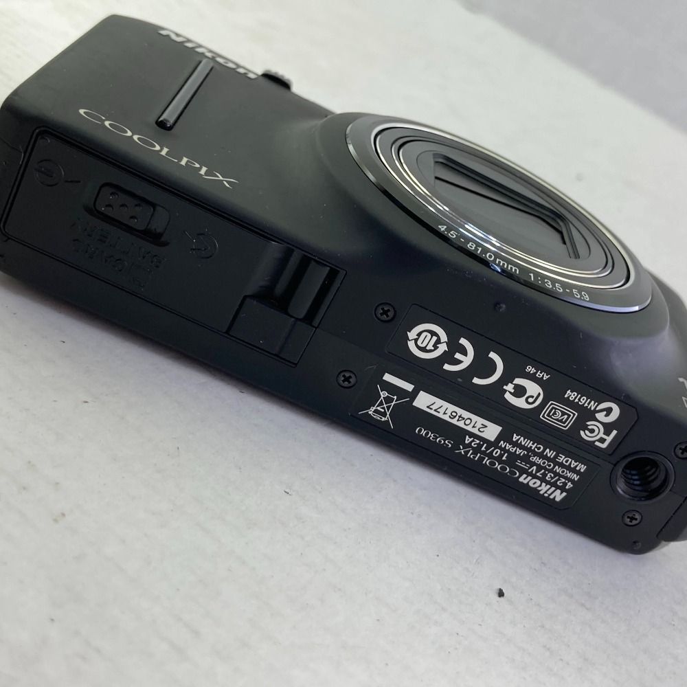 Nikon デジタルカメラ COOLPIX (クールピクス) S9300 ノーブルブラック