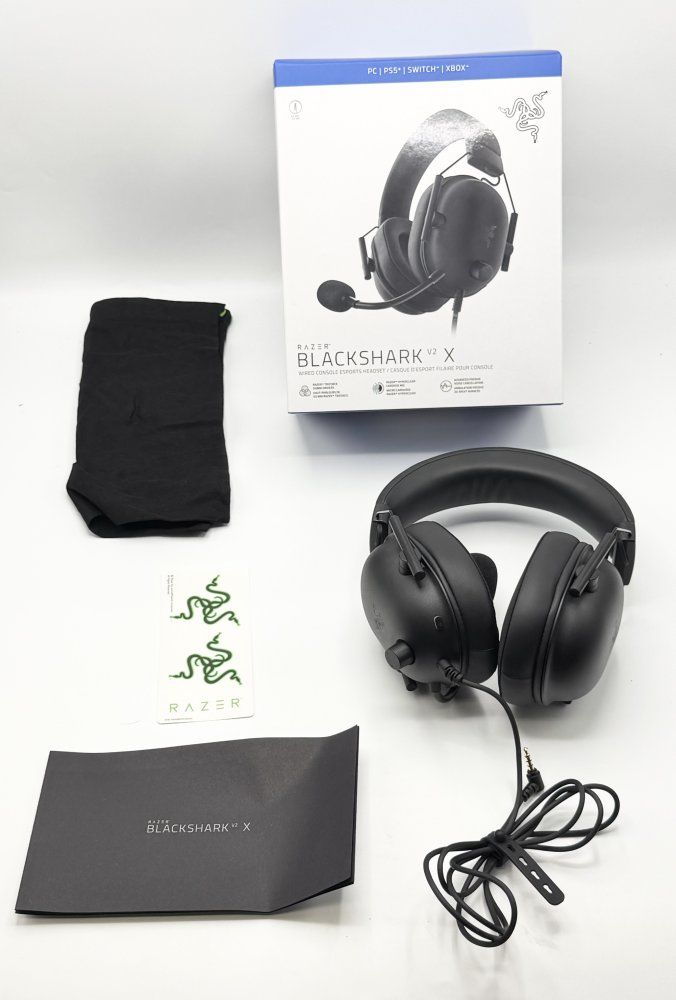 中古 Razer レイザー Blackshark V2 X for PlayStation
