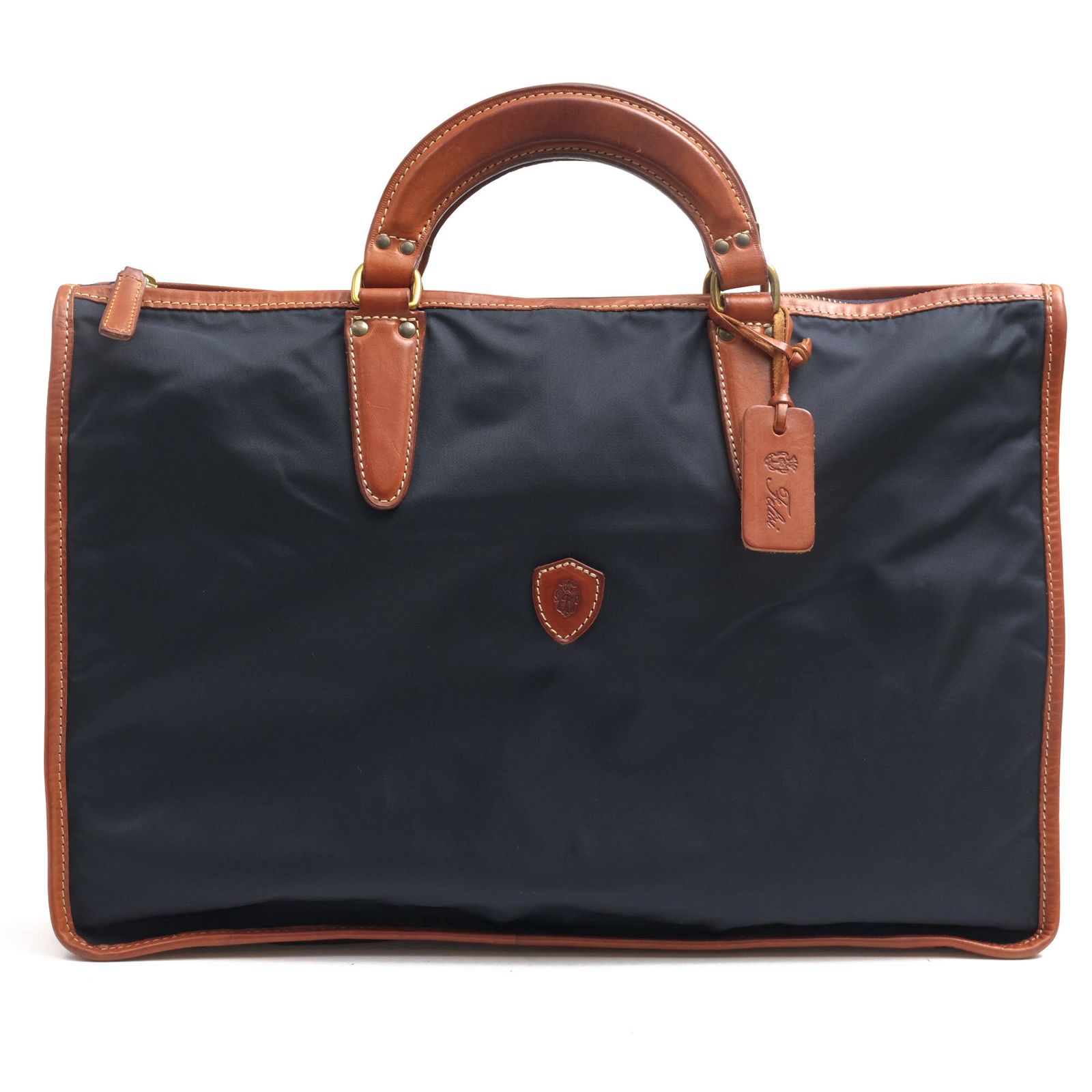 フェリージ Felisi バッグ ブリーフケース ビジネスバッグ 鞄 ビジネス メンズ 男性 男性用 ナイロン レザー 革 本革 ネイビー 紺 9841|DS 定番