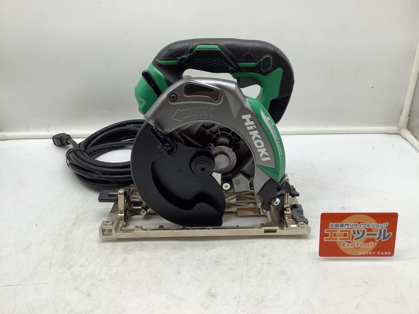 【未使用品】日立 HiKOKI 深切り 丸のこ (ブレーキ付) 165mm ■ C6MBYA2 (NB)のこ刃別売 2019年製 ブラック 丸ノコ 日立工機165ミリ ブレーキ付き100v C6MBYA2 日立工機 HiKOKI