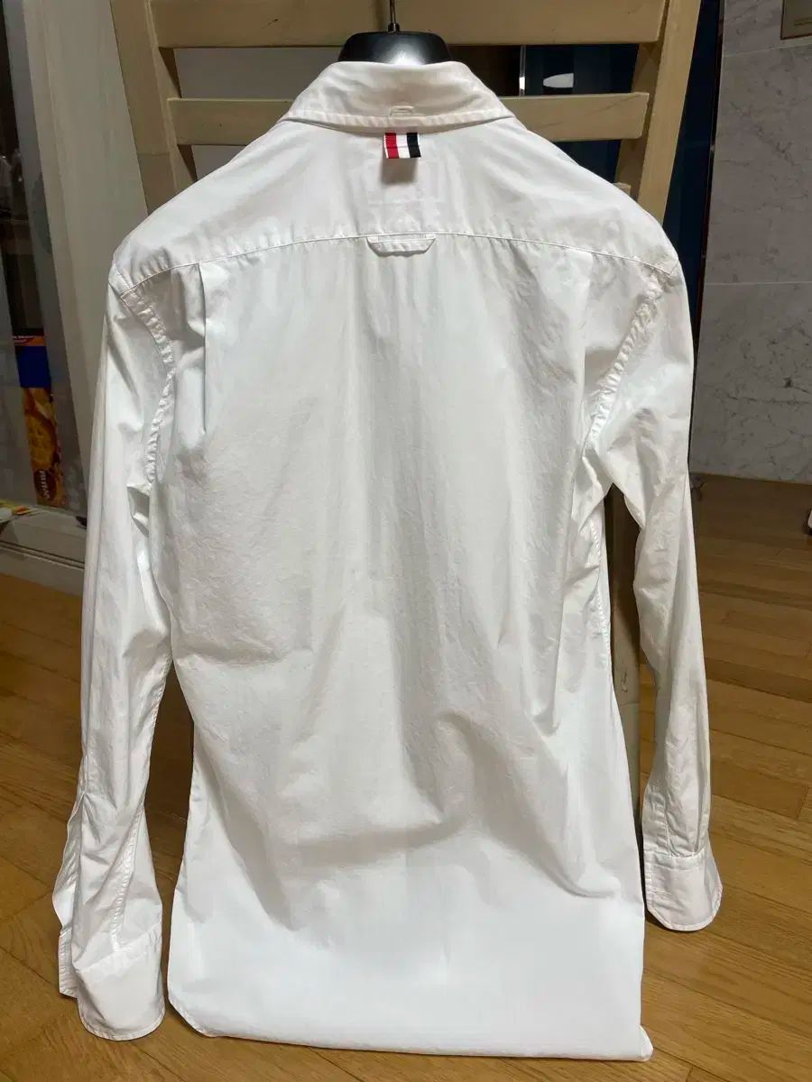 THOM BROWNE ホワイトシャツ サイズ1 THOM BROWNE トムブラウン