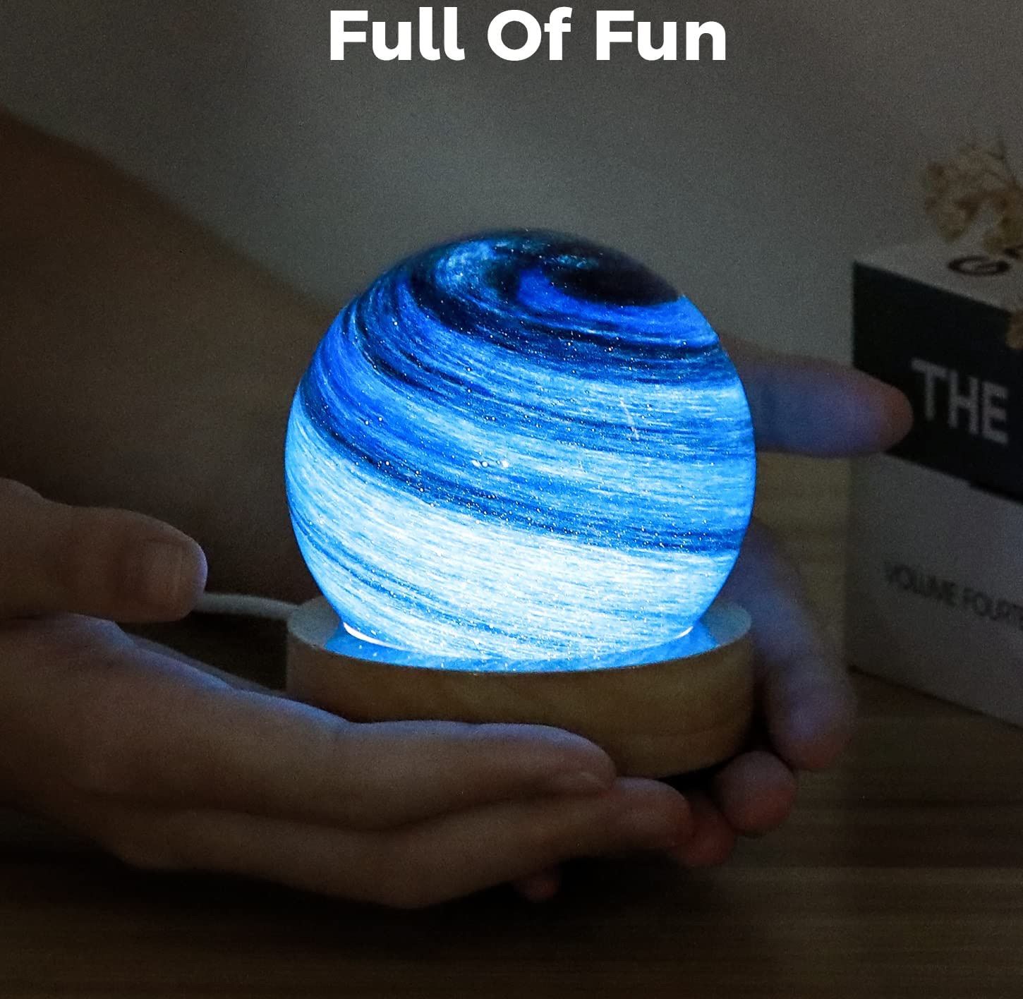 惑星ランプ インテリア 照明ランプ ガラス 宇宙 寝室 プレゼント 