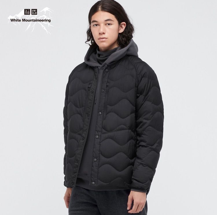 UNIQLO ホワイトマウンテニアリング ダウン［XL］ ユニクロ ホワイト