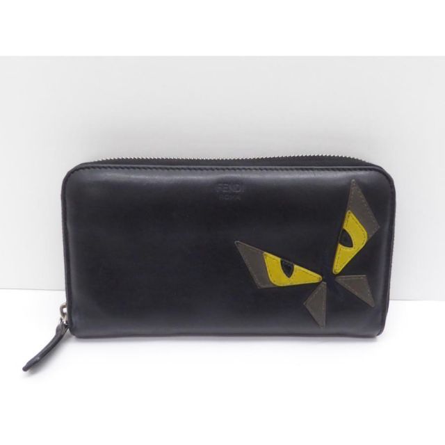FENDI(フェンディ) / モンスター/長財布/レザー/BLK/7M0210 SQP F0KUR