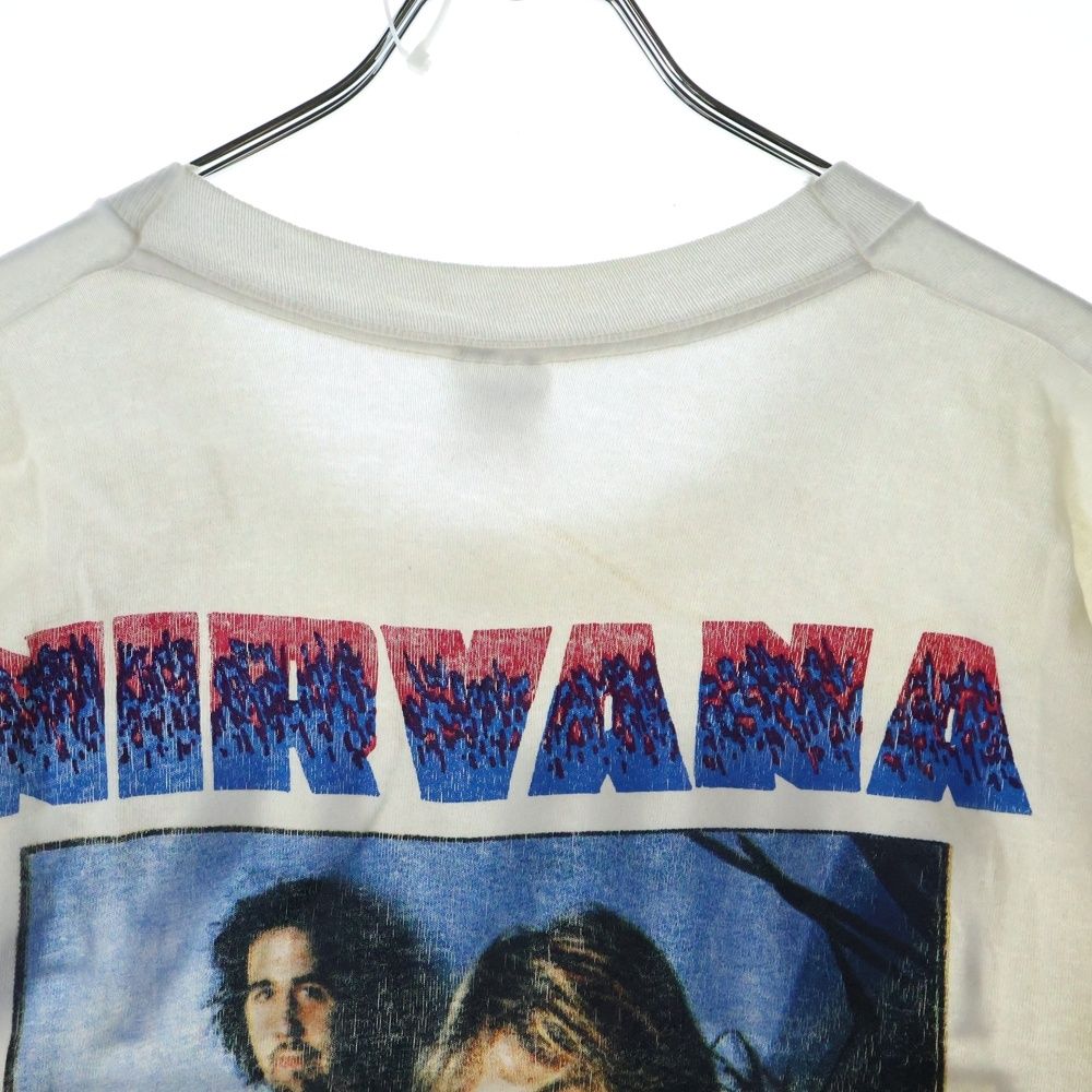 90's パキ綿 カートコバーン ラグランtシャツ nirvana ブートレグ VINTAGE (ヴィンテージ) 90s NIRVANA KURT COBAIN MEMORIAL