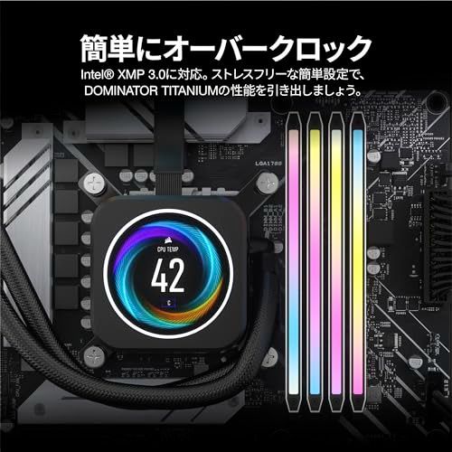 ホワイト_6000【32G×2】_DDR5【CL:30】 CORSAIR DDR5-6000MHz