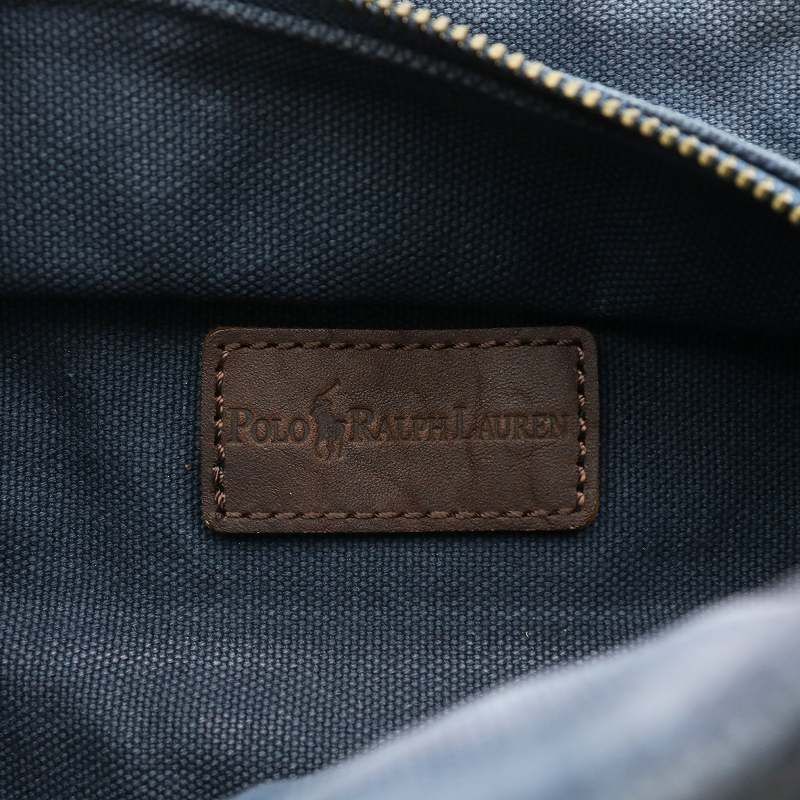POLO RALPH LAUREN トートバッグ ネイビー ワッペンロゴ POLO RALPH LAUREN 新品 ポロ ラルフローレン Shopping Tote