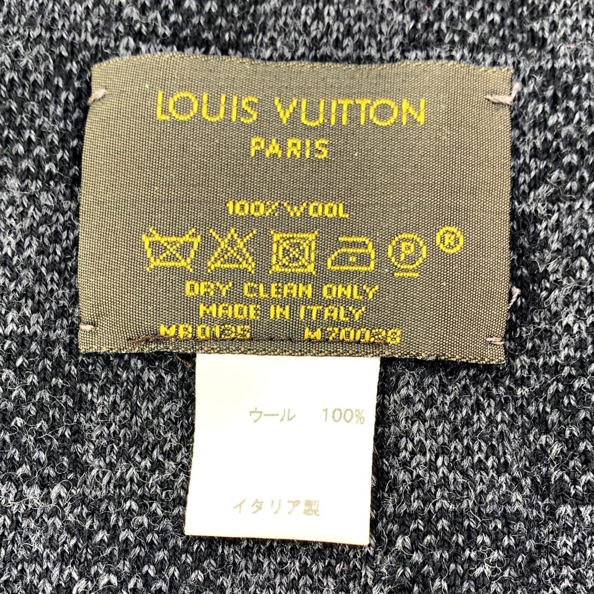 中古】 LOUIS VUITTON ルイ・ヴィトン メンズマフラー・ストール