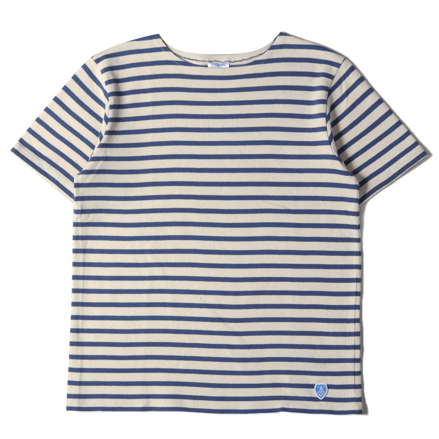 ORCIVAL オーシバル Tシャツ サイズ:3 ボーダー バスク シャツ 半袖 