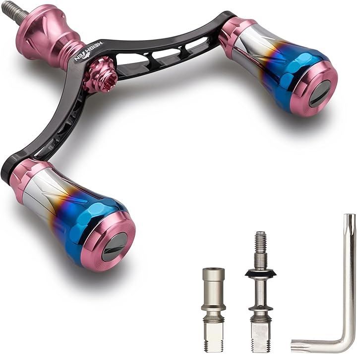 HEIGHTEN V3.0 80/98mm リール ハンドル 航空アルミ製 シマノ ダイワ