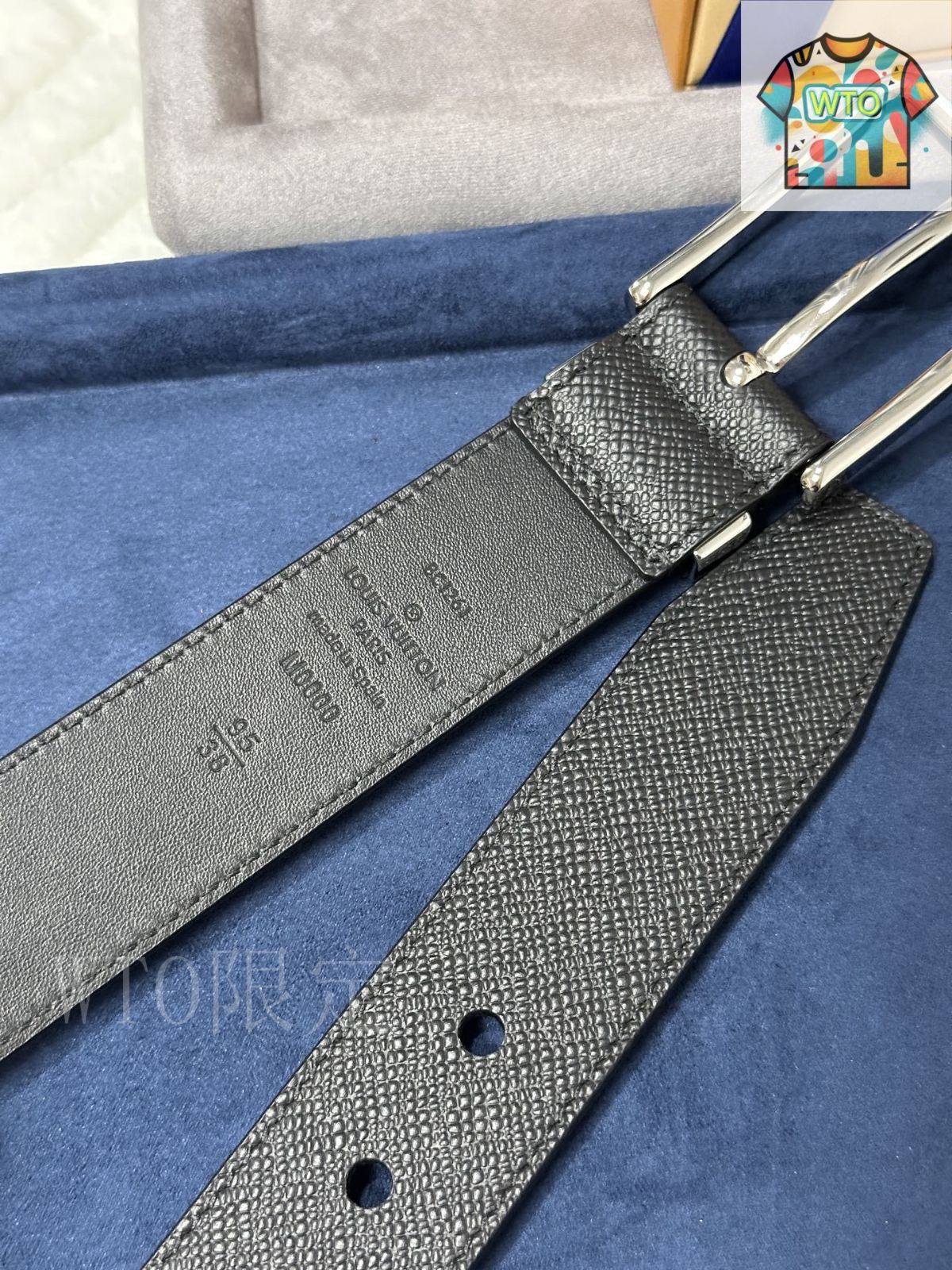 Louis Vuitton レザー ベルト 今日特価】Louis Vuitton ルイヴィトン レザーベルト - メルカリ