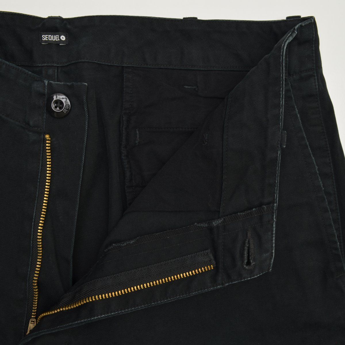 L【SEQUEL / シークエル】SQ-22SS-SP-02 SHORT PANTS BLACK