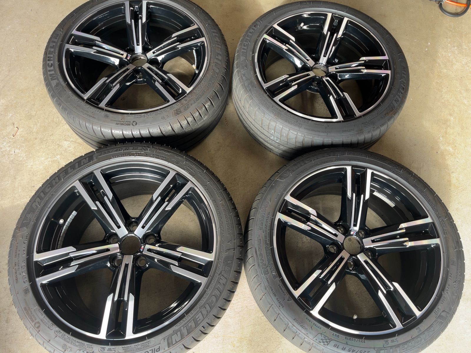 BMW G20 G21 G22 後期型 Mスポーツ 純正品 18インチ 4本セット