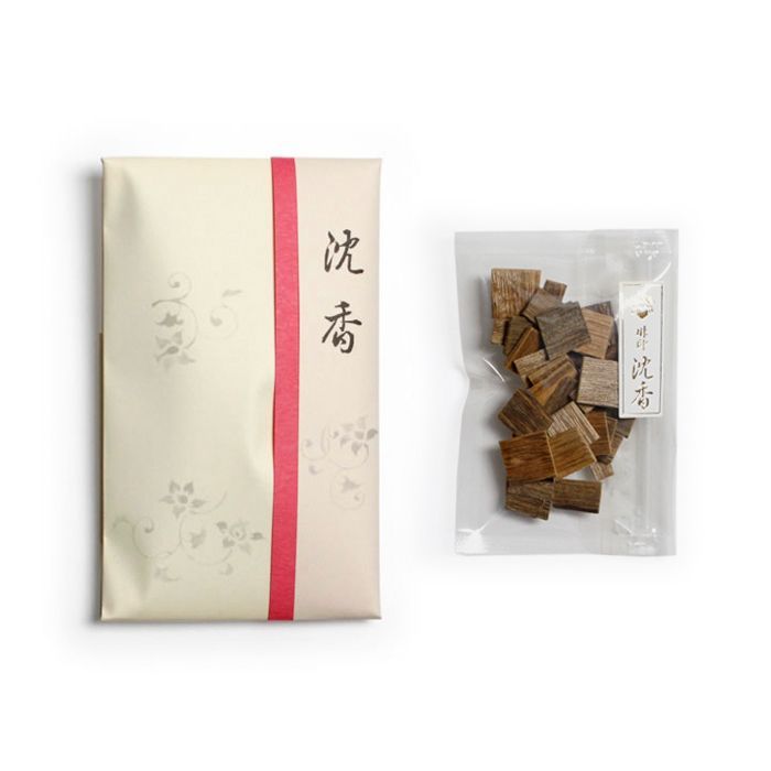 香木 竹印 沈香 割（わり）5g詰 松栄堂 （形状不揃い） ウェブショップ