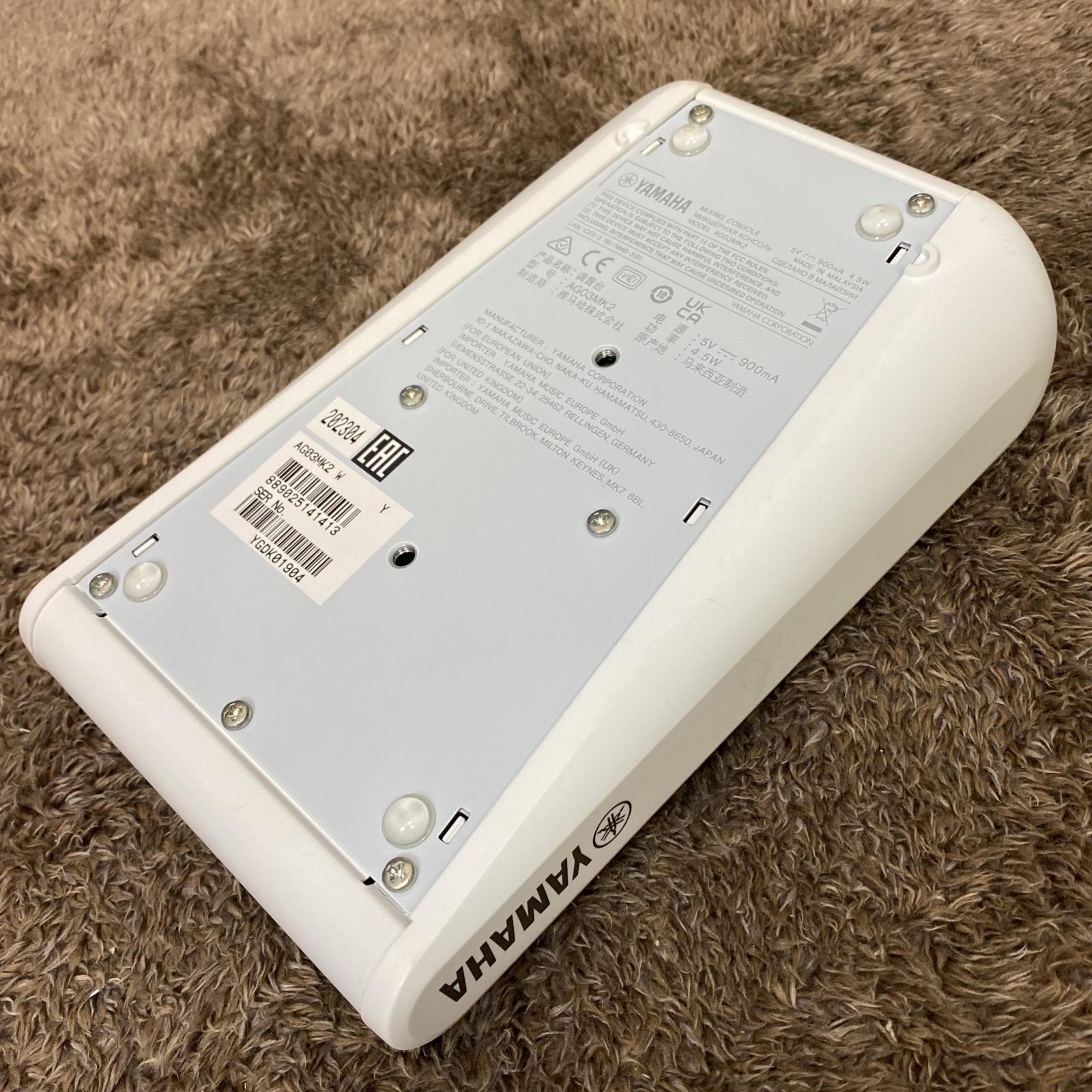 【尾張小牧店】【楽器】 中古 YAMAHA | ヤマハ DTM・DAW・音響機器 AG03 【477】 尾張小牧店】【楽器】 中古 YAMAHA | ヤマハ DTM・DAW・音響機器 AG03