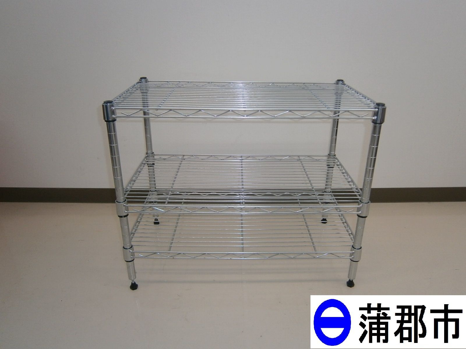 【現地引取のみ、リユース品】スチールラック 棚