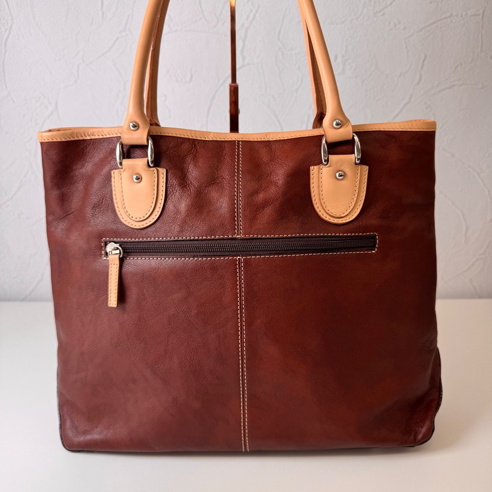 ✨Bランク SOMES ソメスサドル トートバック bag 大容量 A4