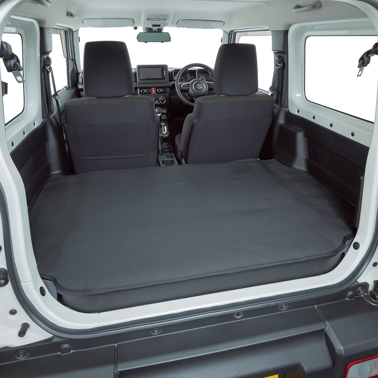 ボンフォーム BONFORM ジムニー ノンスリップラゲージマット JB64|JB74用 一体型 ブラック ラゲッジの汚れ防止 表面撥水加工 防水 アウトドアにも 7755-90BK