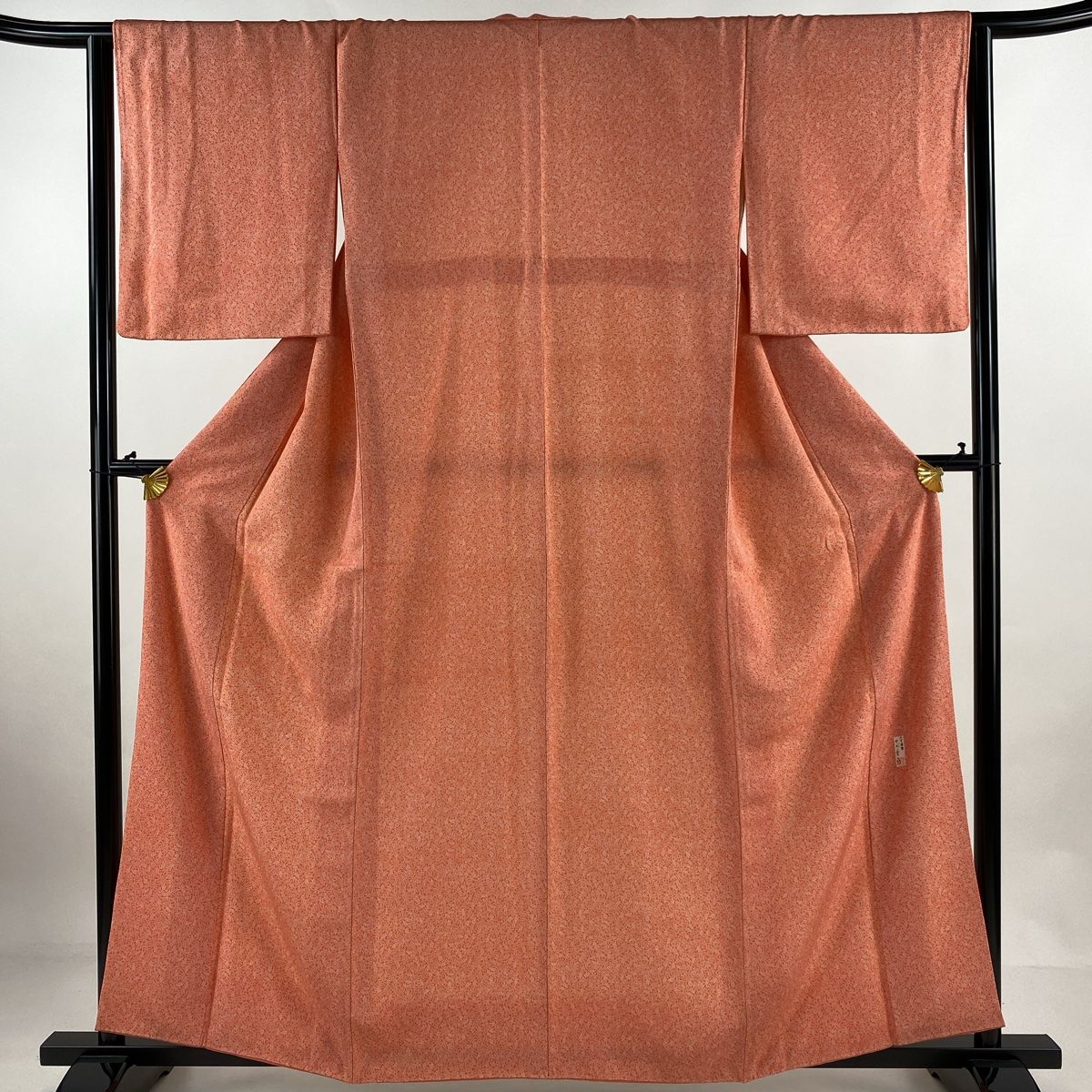 江戸小紋 身丈159cm 裄丈64cm M 袷 人間国宝 中村勇二郎 落款 葉と実  