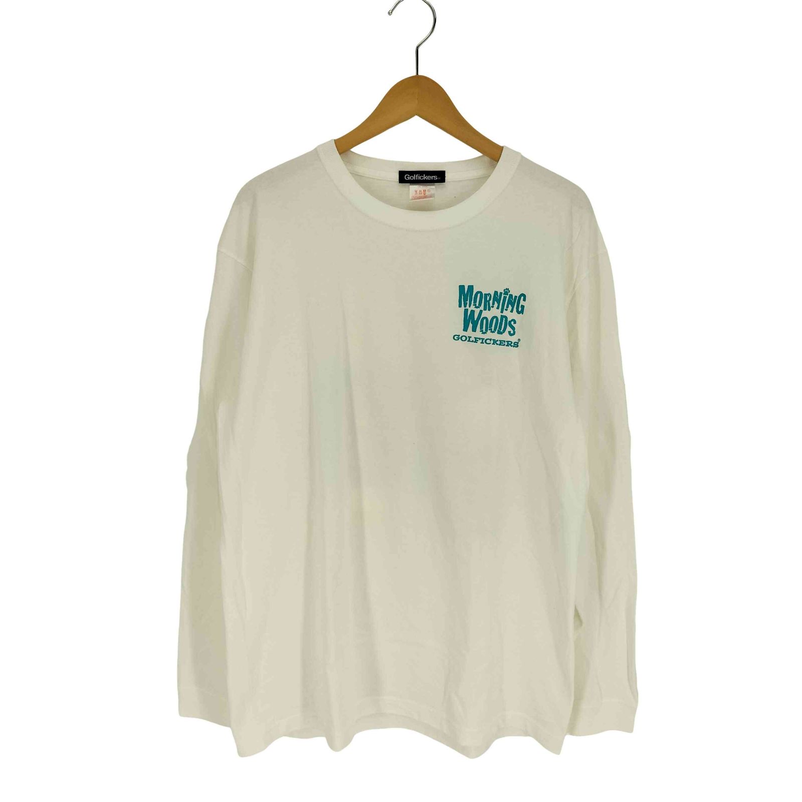 MORNING WOODS GOLFICKERS Tシャツ ホワイト