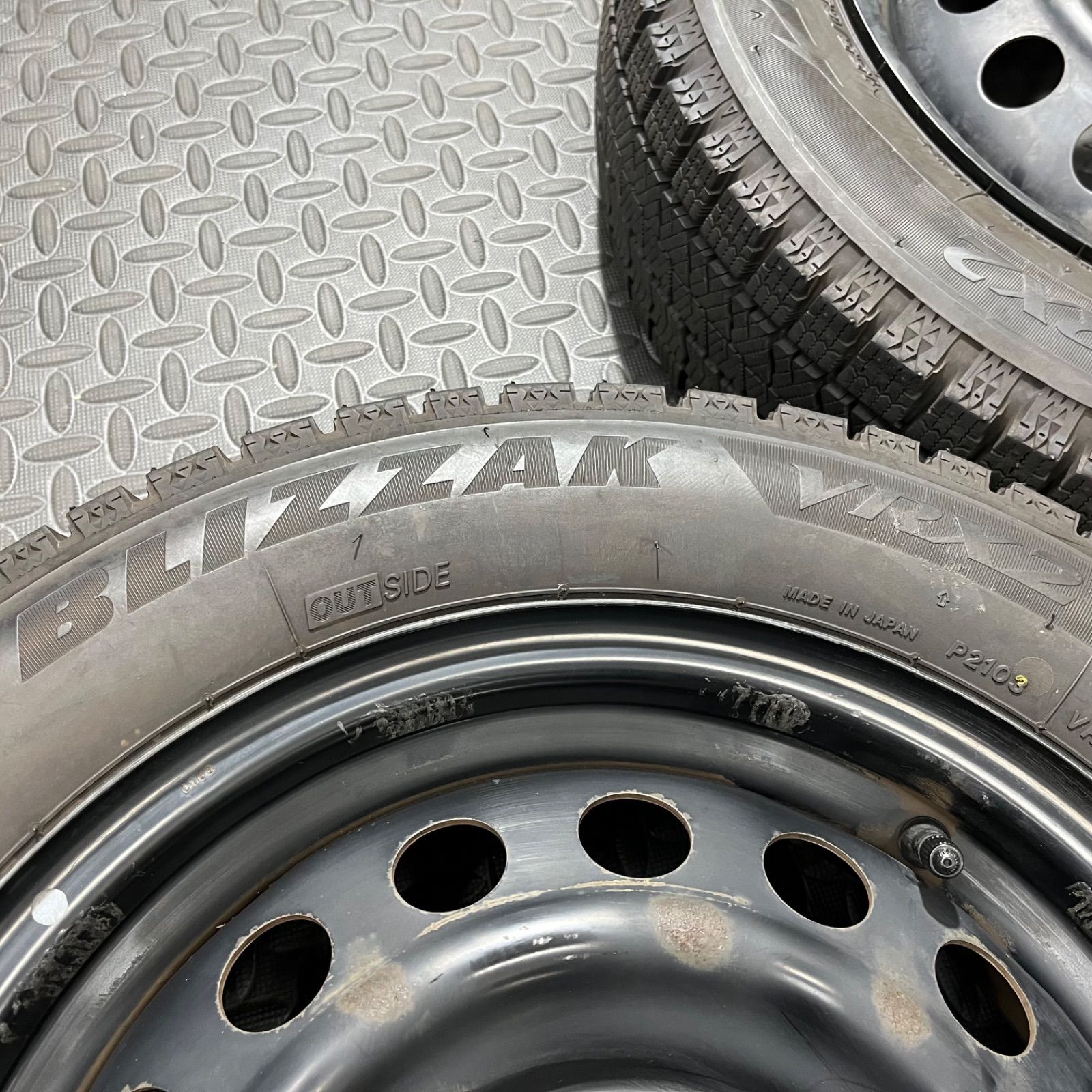 21年製 155 65R14 ブリヂストン ブリザックVRX2 日産 デイズ デイズルークス スタッドレスタイヤ 1099R FFCRYSTALESIA_COM